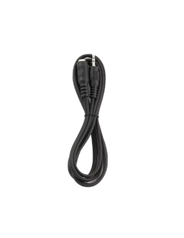 Cablu audio Cablexpert CCA-423-2M, 3.5mm 3-pin (F) - 3.5mm 3-pin (M), 2m, Negru