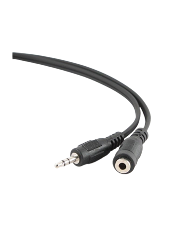 Cablu audio Cablexpert CCA-423-3M, 3.5mm 3-pin (F) - 3.5mm 3-pin (M), 3m, Negru