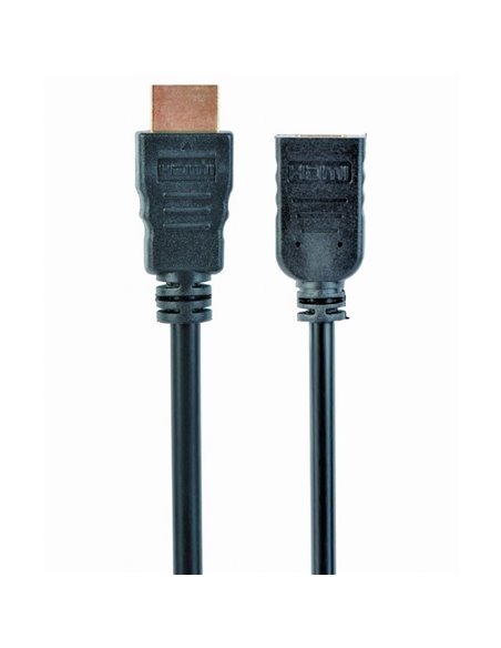 Видео кабель Cablexpert CC-HDMI4X-0.5M, HDMI (M) - HDMI (F), 0,5м, Чёрный
