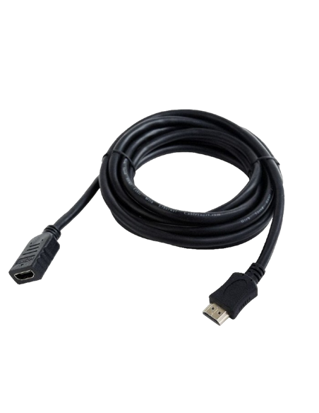 Видео кабель Cablexpert CC-HDMI4X-0.5M, HDMI (M) - HDMI (F), 0,5м, Чёрный