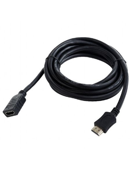Видео кабель Cablexpert CC-HDMI4X-0.5M, HDMI (M) - HDMI (F), 0,5м, Чёрный
