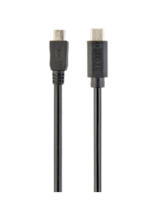 Кабель для зарядки и синхронизации Cablexpert CCP-USB2-mBMCM-6, USB Type-C/micro-USB, 1,8м, Чёрный