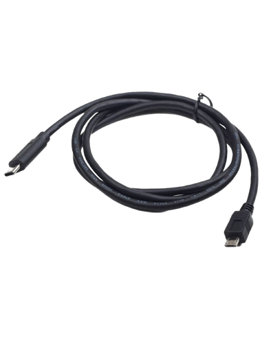Кабель для зарядки и синхронизации Cablexpert CCP-USB2-mBMCM-6, USB Type-C/micro-USB, 1,8м, Чёрный