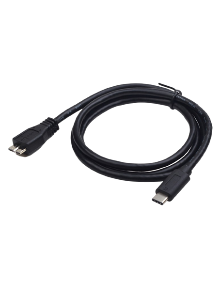 Cablu încărcare și sincronizare Cablexpert CCP-USB3-mBMCM-1M, USB Type-C/micro-USB, 1m, Negru