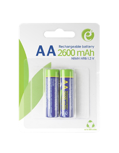 Аккумуляторы Energenie EG-BA-AA26-01, AA, 2600мА·ч, 2шт.