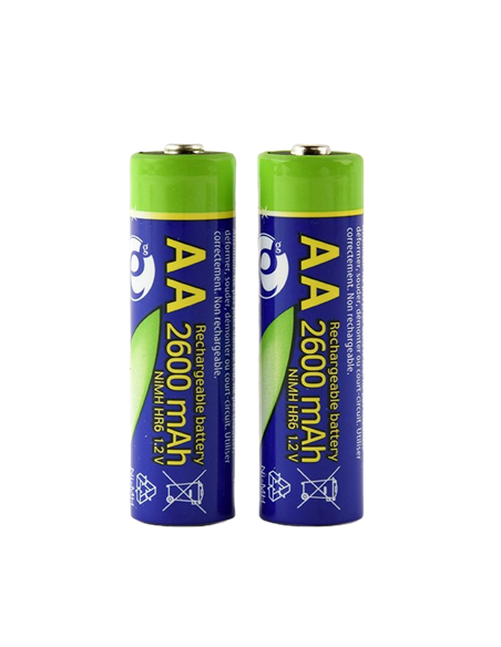 Аккумуляторы Energenie EG-BA-AA26-01, AA, 2600мА·ч, 2шт.