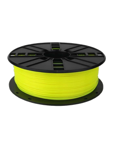 Filament pentru imprimantă 3D Gembird 3DP-PLA1.75-01-FY, PLA, Galben Fluorescent, 1.75 mm, 1kg
