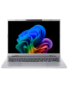 Ноутбук 14" Acer Aspire 14 AI OLED A14-61M, Pure Silver, AMD Ryzen AI 7 350, 32Гб/1024Гб, Linux Ubuntu