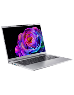 Ноутбук 14" Acer Aspire 14 AI OLED A14-61M, Pure Silver, AMD Ryzen AI 7 350, 32Гб/1024Гб, Linux Ubuntu 2