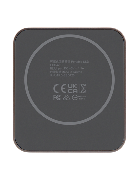 SSD portabil extern Transcend ESD420, 1 TB, Iron Gray (TS1TESD420C)