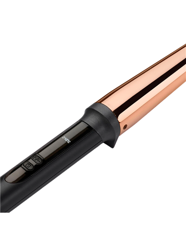 Ondulator de păr BaByliss C458E, Negru | Bronz