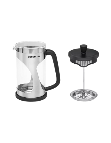Cafetiera French Press Polaris Enigma-1000FP, 1L, Negru