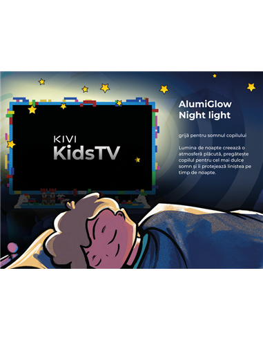 32" LED SMART Телевизор KIVI KidsTV, 1920x1080 FHD, Android TV, Синий