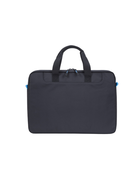 Сумка для ноутбука RivaCase Regent, 15.6", Полиэстер, Чёрный