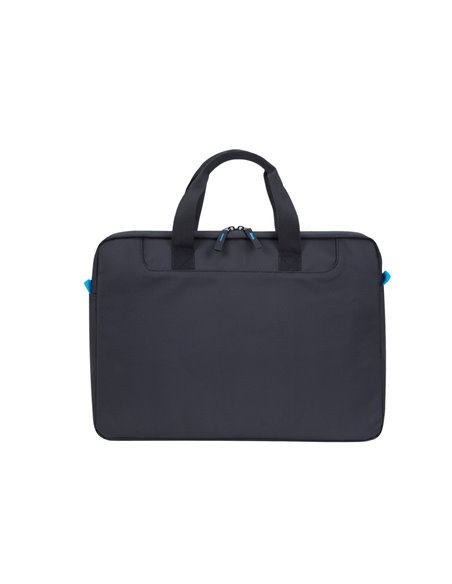 Geantă pentru Laptop RivaCase Regent, 15.6", Poliester, Negru