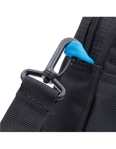 Geantă pentru Laptop RivaCase Regent, 15.6", Poliester, Negru
