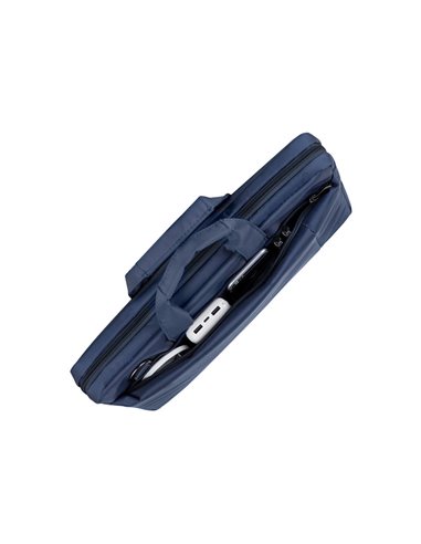 Geantă pentru Laptop Rivacase Central, 15.6", Poliester, Albastru