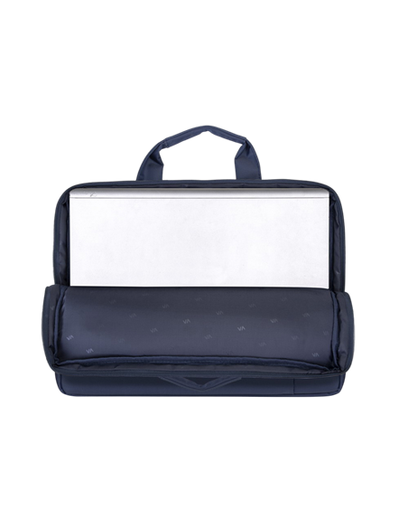Geantă pentru Laptop Rivacase Central, 15.6", Poliester, Albastru
