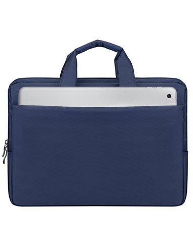 Сумка для ноутбука Rivacase Central, 15.6", Полиэстер, Синий
