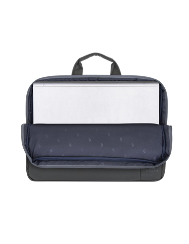 Geantă pentru Laptop Rivacase Central, 15.6", Poliester, Gri