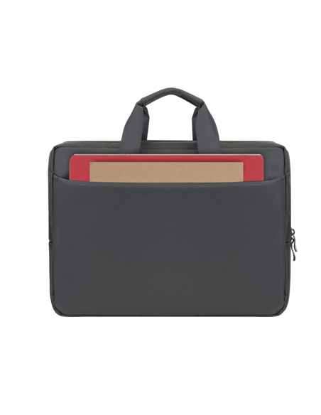 Сумка для ноутбука Rivacase Central, 15.6", Полиэстер, Серый