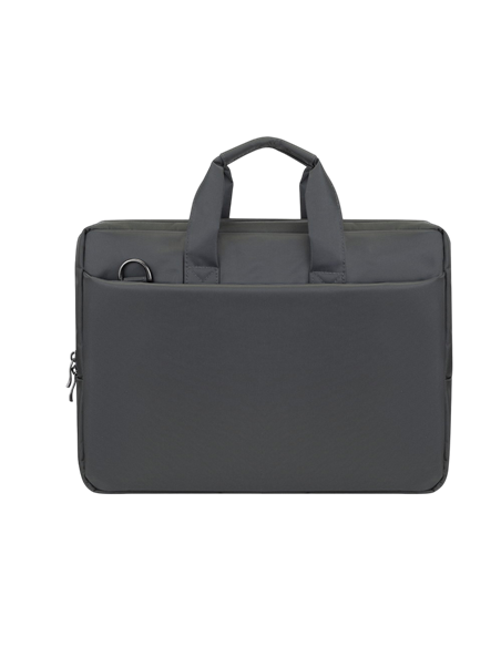 Geantă pentru Laptop Rivacase Central, 15.6", Poliester, Gri
