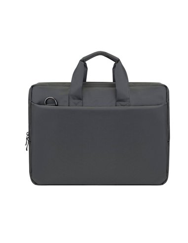 Сумка для ноутбука Rivacase Central, 15.6", Полиэстер, Серый