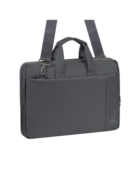 Сумка для ноутбука Rivacase Central, 15.6", Полиэстер, Серый