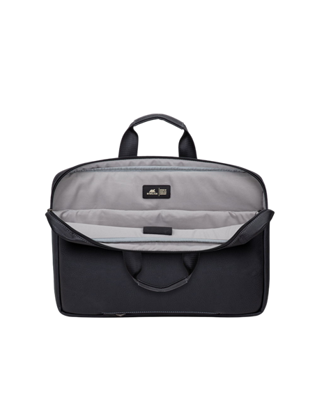 Сумка для ноутбука RivaCase Orly, 16", Полиэстер, Чёрный