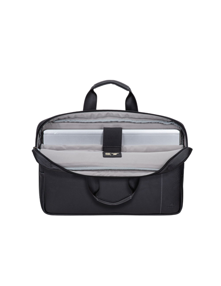 Сумка для ноутбука RivaCase Orly, 16", Полиэстер, Чёрный