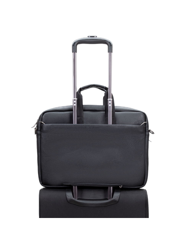 Сумка для ноутбука RivaCase Orly, 16", Полиэстер, Чёрный