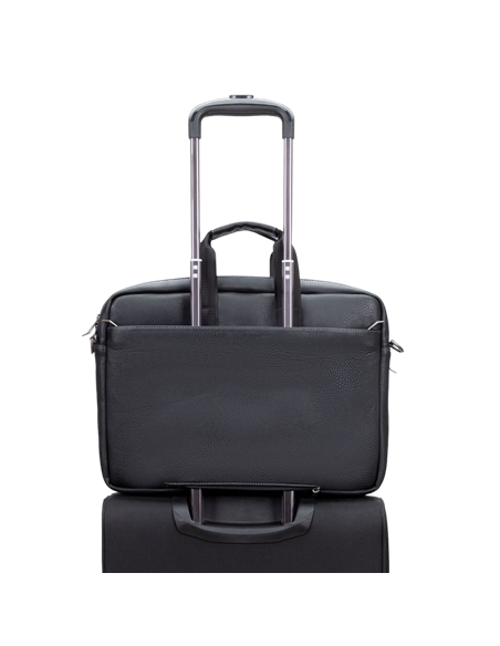 Сумка для ноутбука RivaCase Orly, 16", Полиэстер, Чёрный
