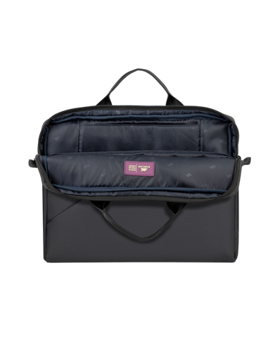 Geantă pentru Laptop Rivacase Tivoli, 13.3", Poliester, Negru