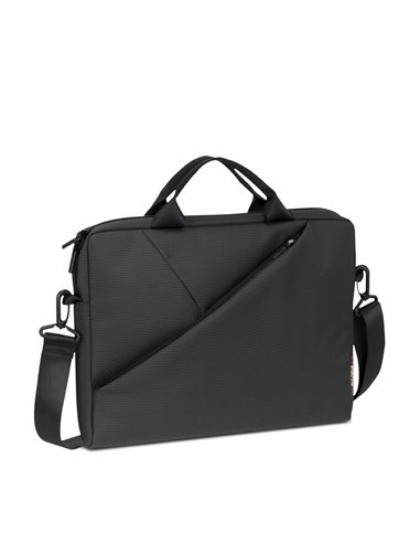 Geantă pentru Laptop Rivacase Tivoli, 13.3", Poliester, Negru