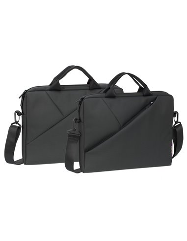 Geantă pentru Laptop Rivacase Tivoli, 13.3", Poliester, Negru