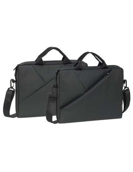 Geantă pentru Laptop Rivacase Tivoli, 13.3", Poliester, Negru