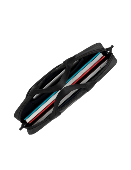 Geantă pentru Laptop Rivacase Tivoli, 13.3", Poliester, Negru