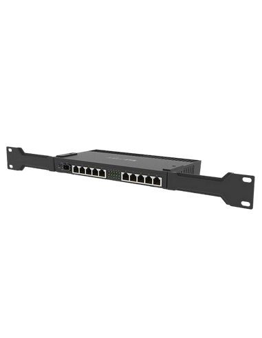Router MikroTik RB4011iGS+RM, Negru