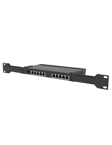 Router MikroTik RB4011iGS+RM, Negru