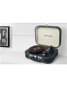 Sistem audio MUSE MT-201 GLD, Negru 2