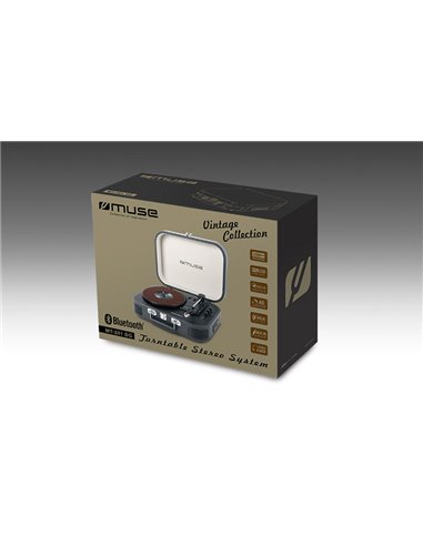 Аудиосистема MUSE MT-201 GLD, Чёрный