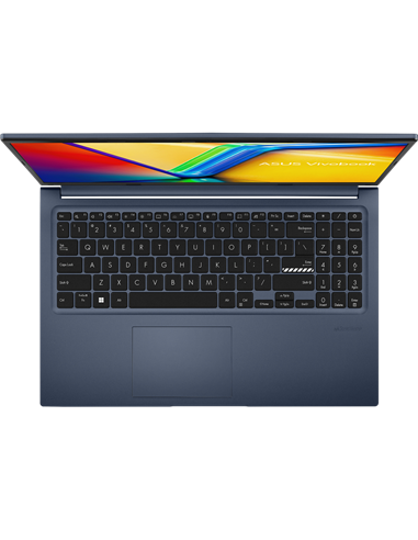 Ноутбук 15,6" ASUS Vivobook 15 M1502YA, Quiet Blue, AMD Ryzen 7 5825U, 16Гб/512Гб, Без ОС