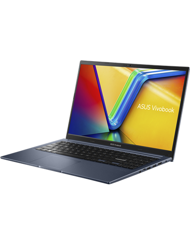 Laptop 15,6" ASUS Vivobook 15 M1502YA, Quiet Blue, AMD Ryzen 7 5825U, 16GB/512GB, Fără SO