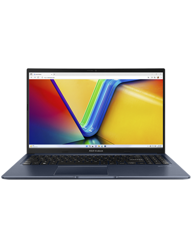 Ноутбук 15,6" ASUS Vivobook 15 M1502YA, Quiet Blue, AMD Ryzen 7 5825U, 16Гб/512Гб, Без ОС