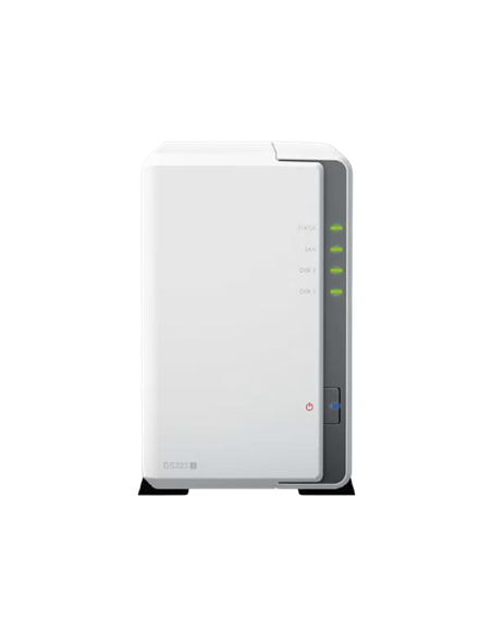 Сетевое хранилище SYNOLOGY DS223j, Белый