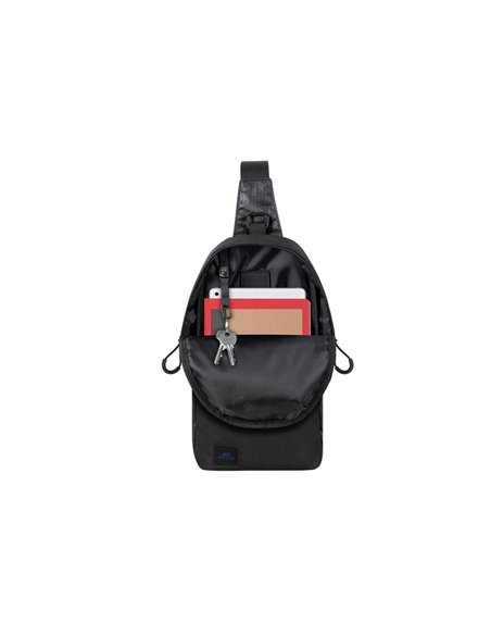 Geantă de umăr RivaCase Dijon, 10,1", , Negru