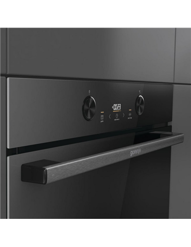 Электрический духовой шкаф Gorenje BPS6737E04DBG, Чёрный
