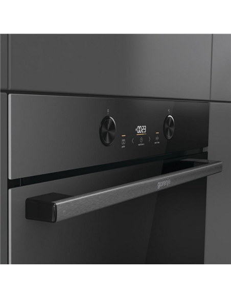 Электрический духовой шкаф Gorenje BPS6737E04DBG, Чёрный