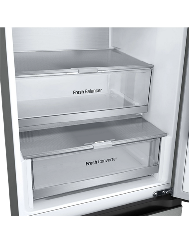 Frigider LG GBV7280AMB, Oțel inoxidabil