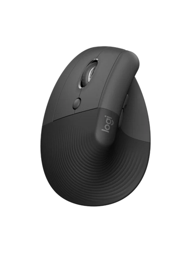 Беcпроводная мышь Logitech Lift Left Vertical, Чёрный